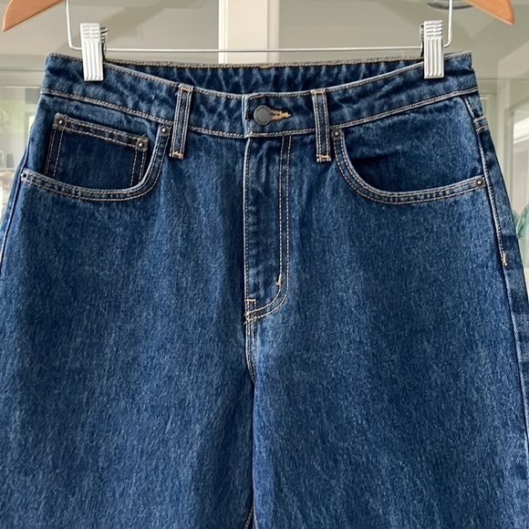 CARMAR Jeans Juliet Boyfriend Relaxed Fit High Rise Reflective Stripes Size 28 - Picture 4 of 13